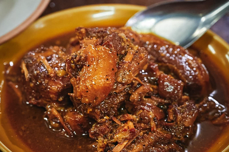 Phuket’s style steamed pork belly (Moo Hong)